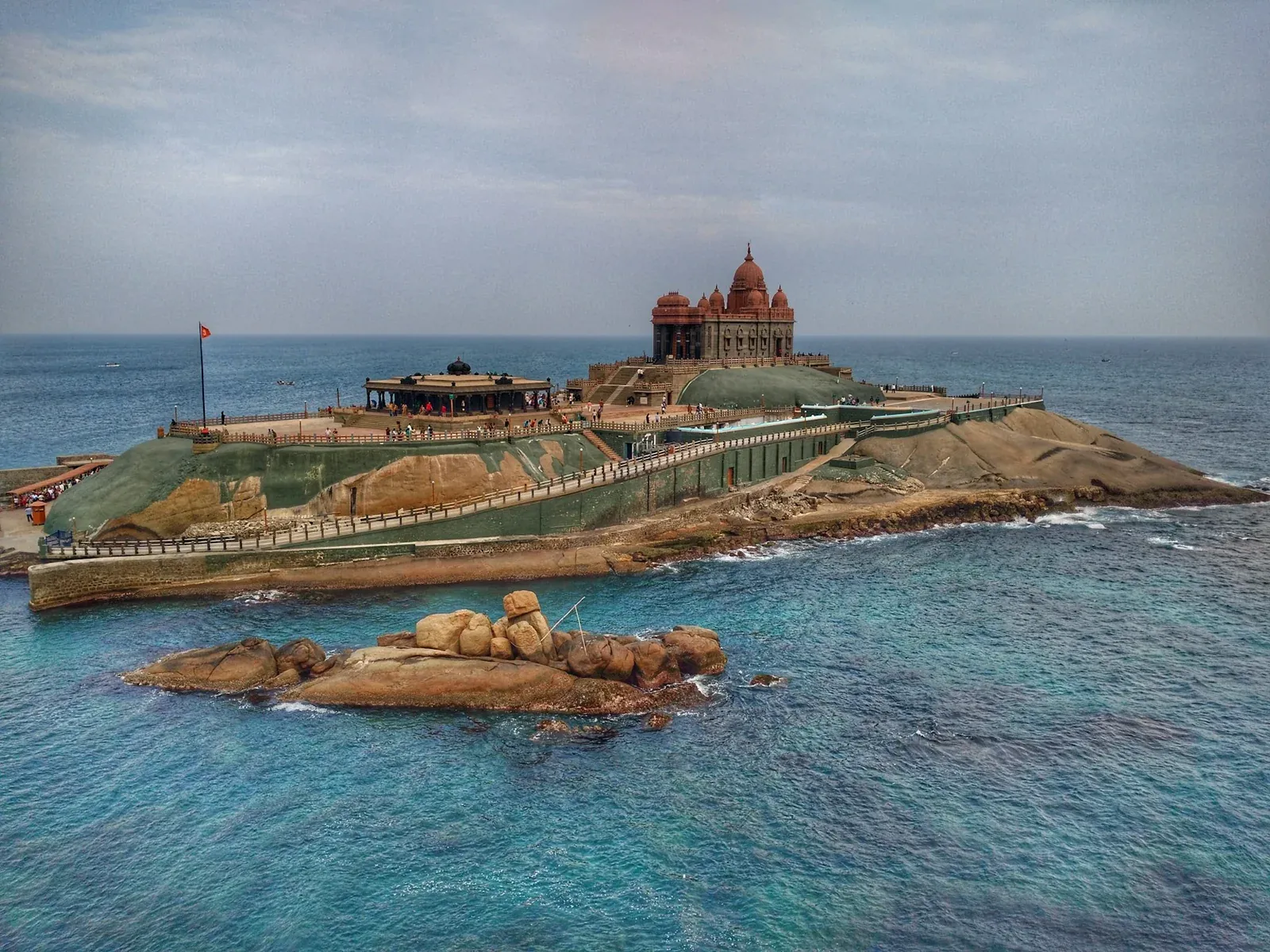 Vivekananda Rock Memorial off Kanyakumari